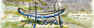Bernard Rousseau, exposition et résidence “Olt ! Alt !”, Calvignac, Lot, 2024.